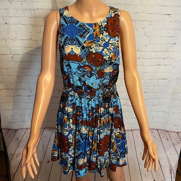 Cotton On floral summer boho dress size medium - Picture 1 of 15